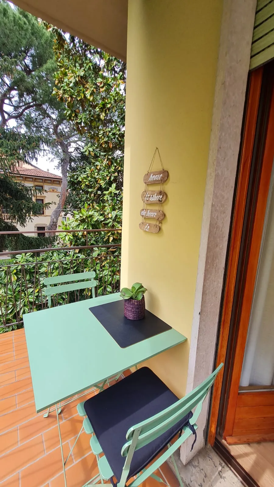 Angolo relax sul balcone